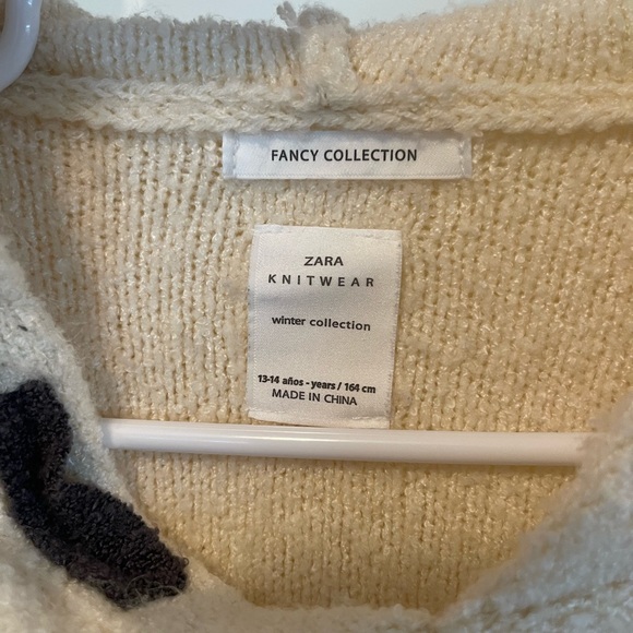 Zara girls knit sweater - Picture 3 of 3
